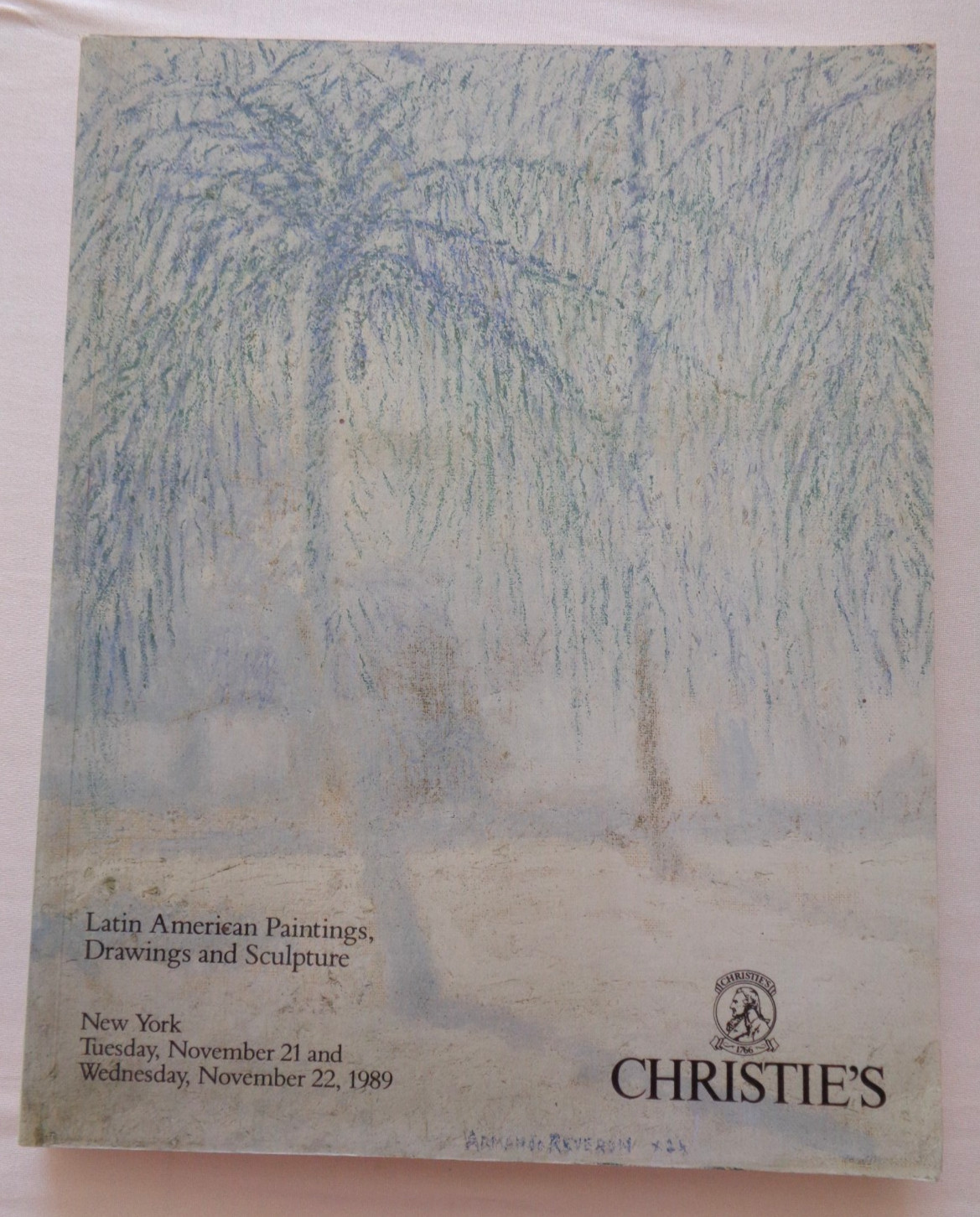 CHRISTIE'S 1989 Auction Catalog Latin American Art Matta Tamayo Rivera Botero