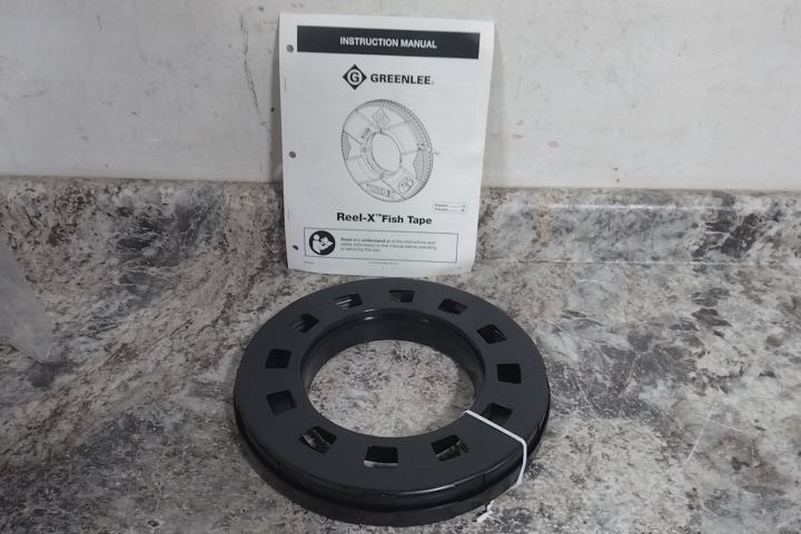 Greenlee RFTXSS-65 1/8 In Dia 65 Ft L Fish Tape Replacement Cartridge (BW)
