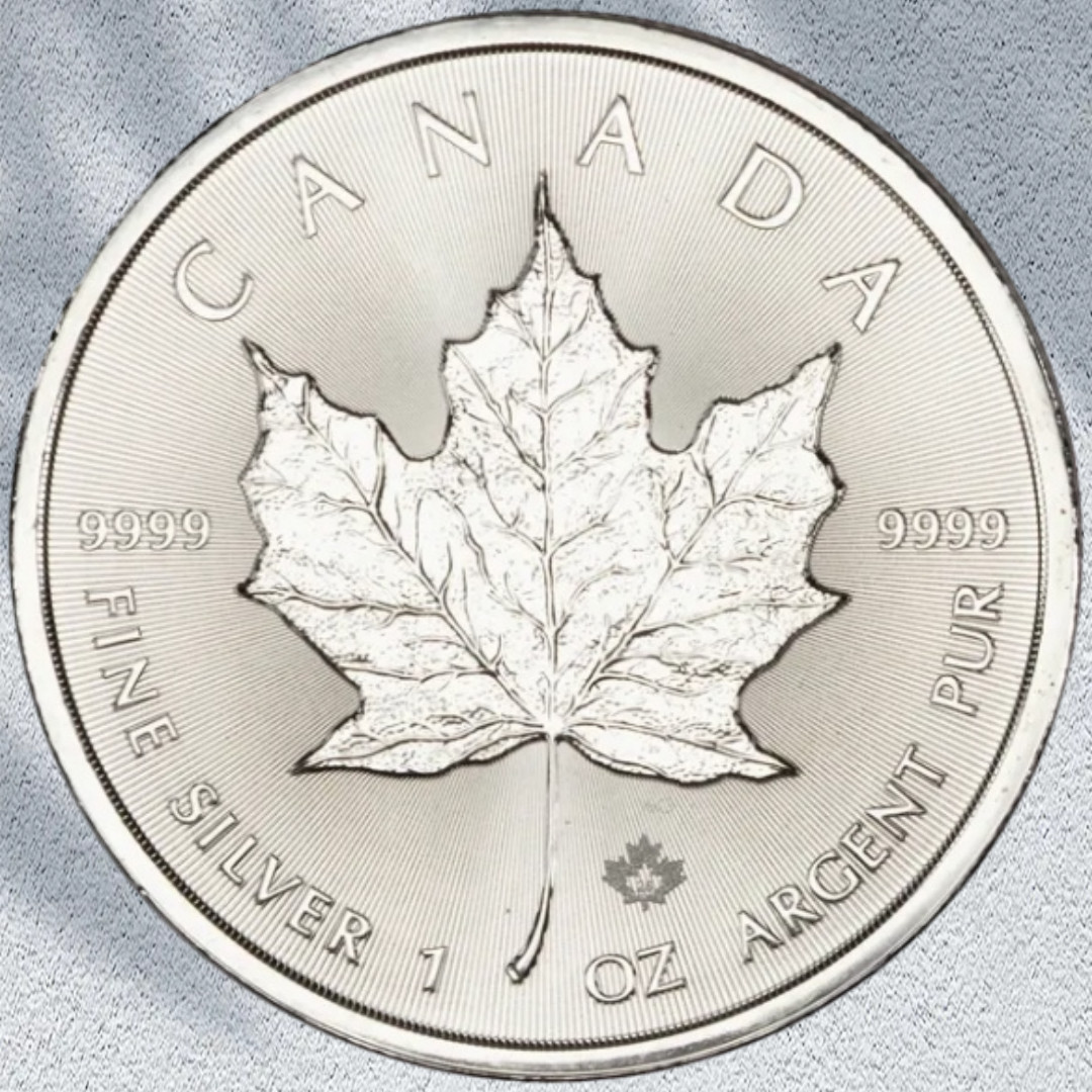 2026 Canada Silver Maple Leaf - 1 oz - $5 - BU