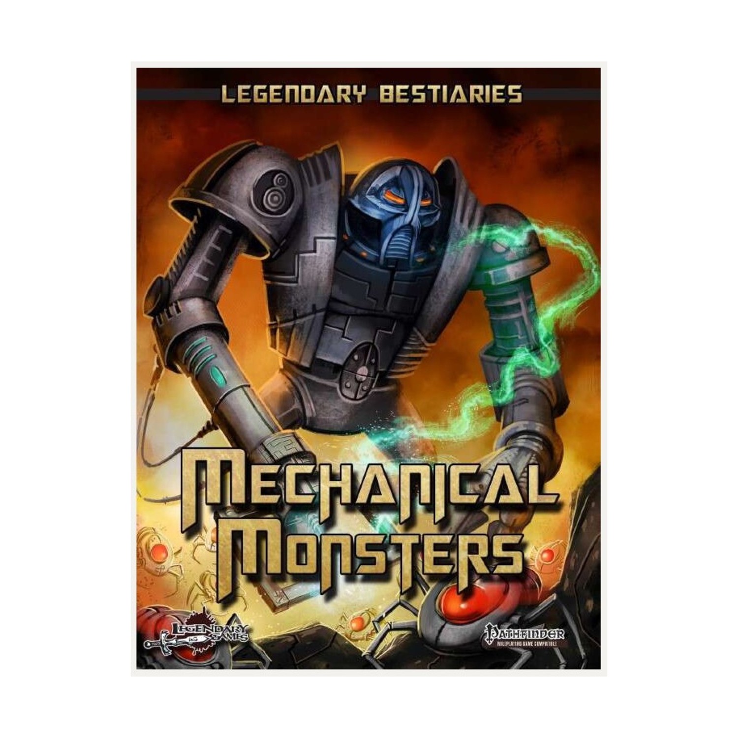 Legendary Pathfinder Mechanical Monsters VG+
