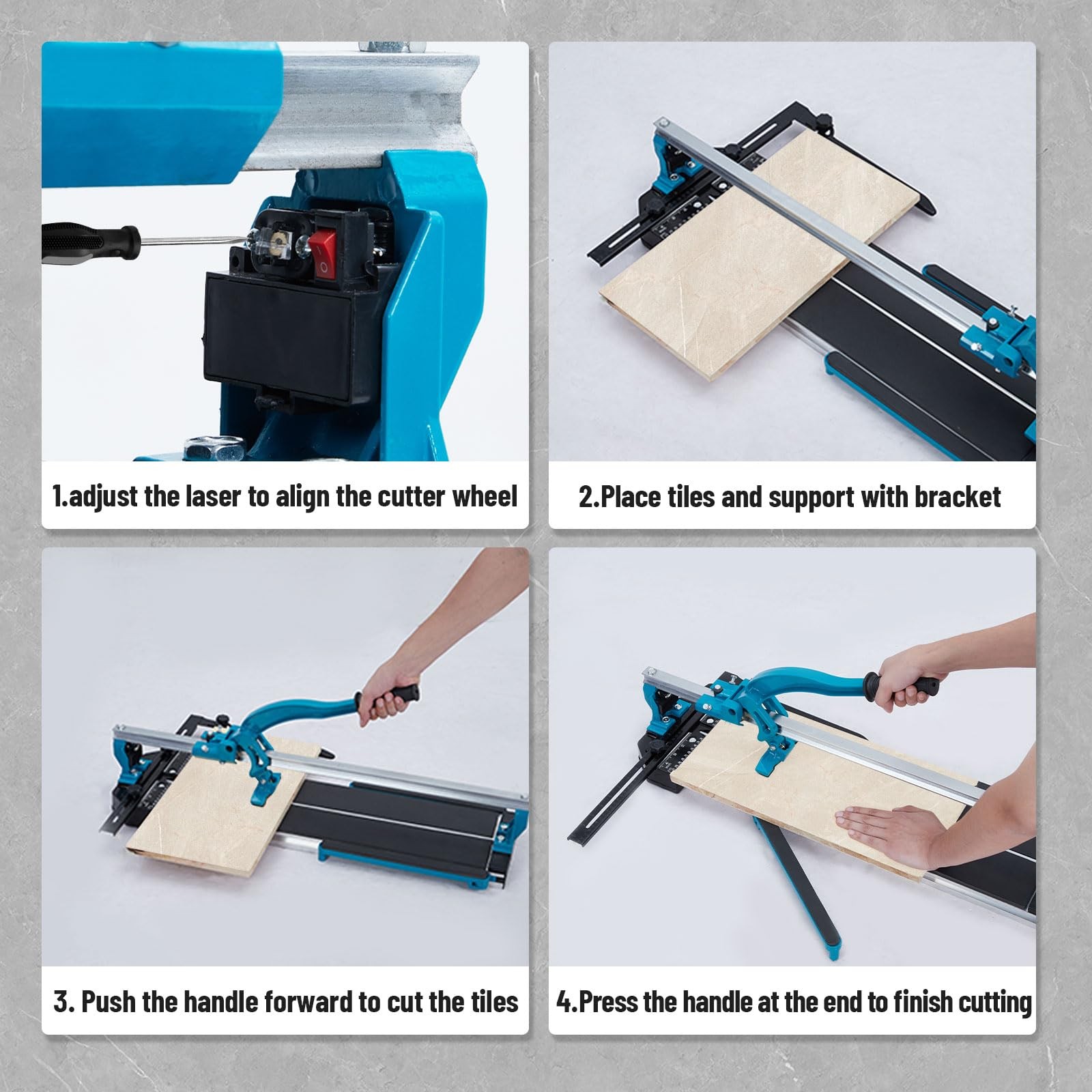 24" Manual Tile Cutter ,Porcelain Ceramic Tile Cutter ,Precise Tile Cutter Tools