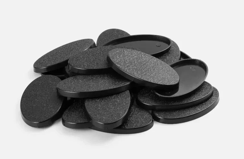 15x30mm Oval Bases For Warhammer 40k & AoS Games Workshop Bitz