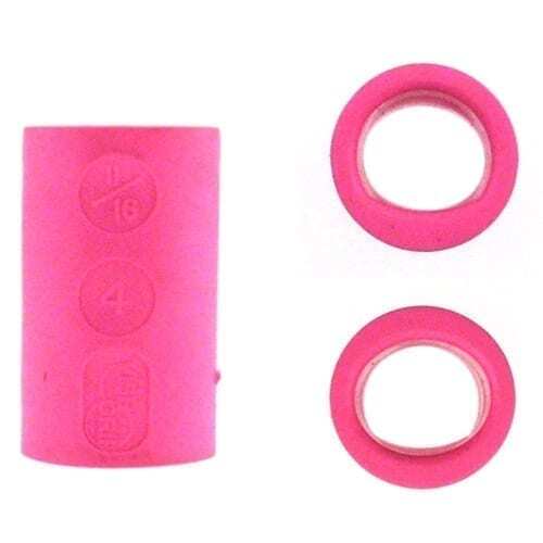 Vise Grip Oval/Power Oval Bowling Finger Inserts | Clear | 10 Pack + Glue