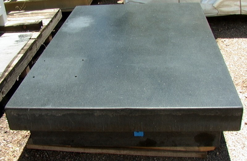 GRANITE Metrology Surface Plate or Optical/Machine Base TABLE TOP Charcoal Grey