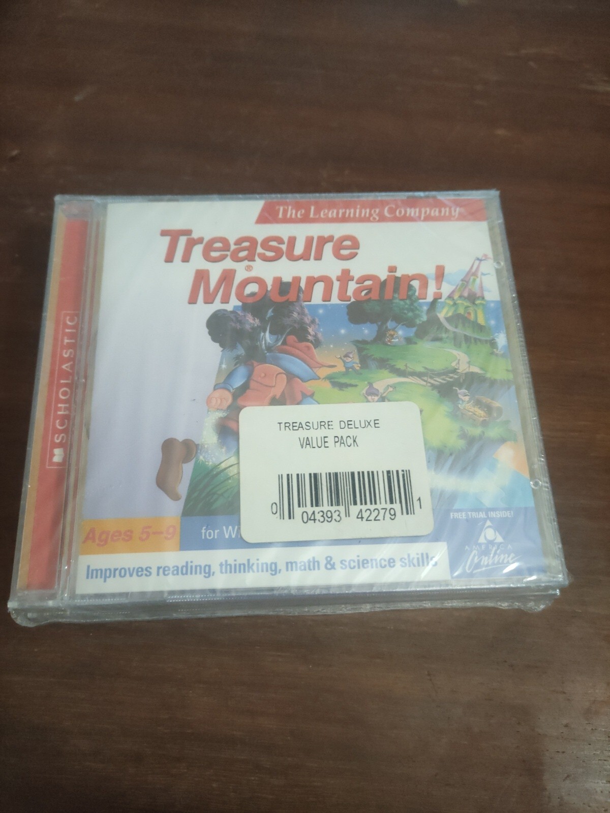 4X Learning Company Treasure Games Mountain Cove Galaxy Mathstorm 5-9 thinking