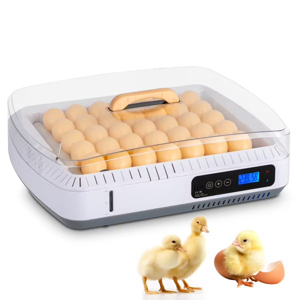 Alvantor 35 Egg Incubators for Hatching Eggs,Fully Automatic Poultry Hatcher