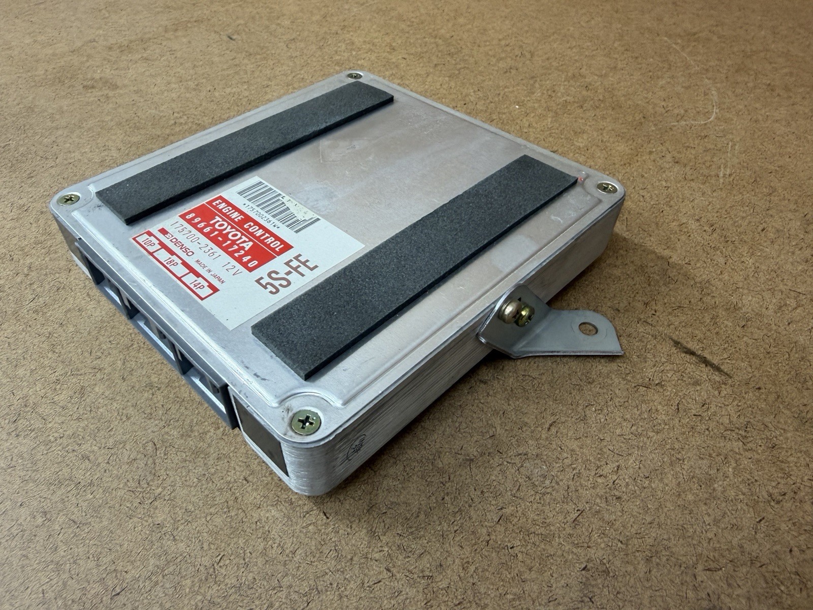 1991 Toyota MR2 NA SW20 5SFE CAL Emissions Engine Computer Module Ecu Ecm 2.2L 2