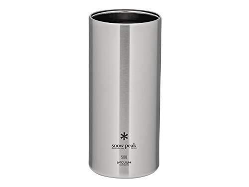 snow peak Can Cooler Cold ＆ Heat Insulation Vacuum Double Structure 500ml/16.9