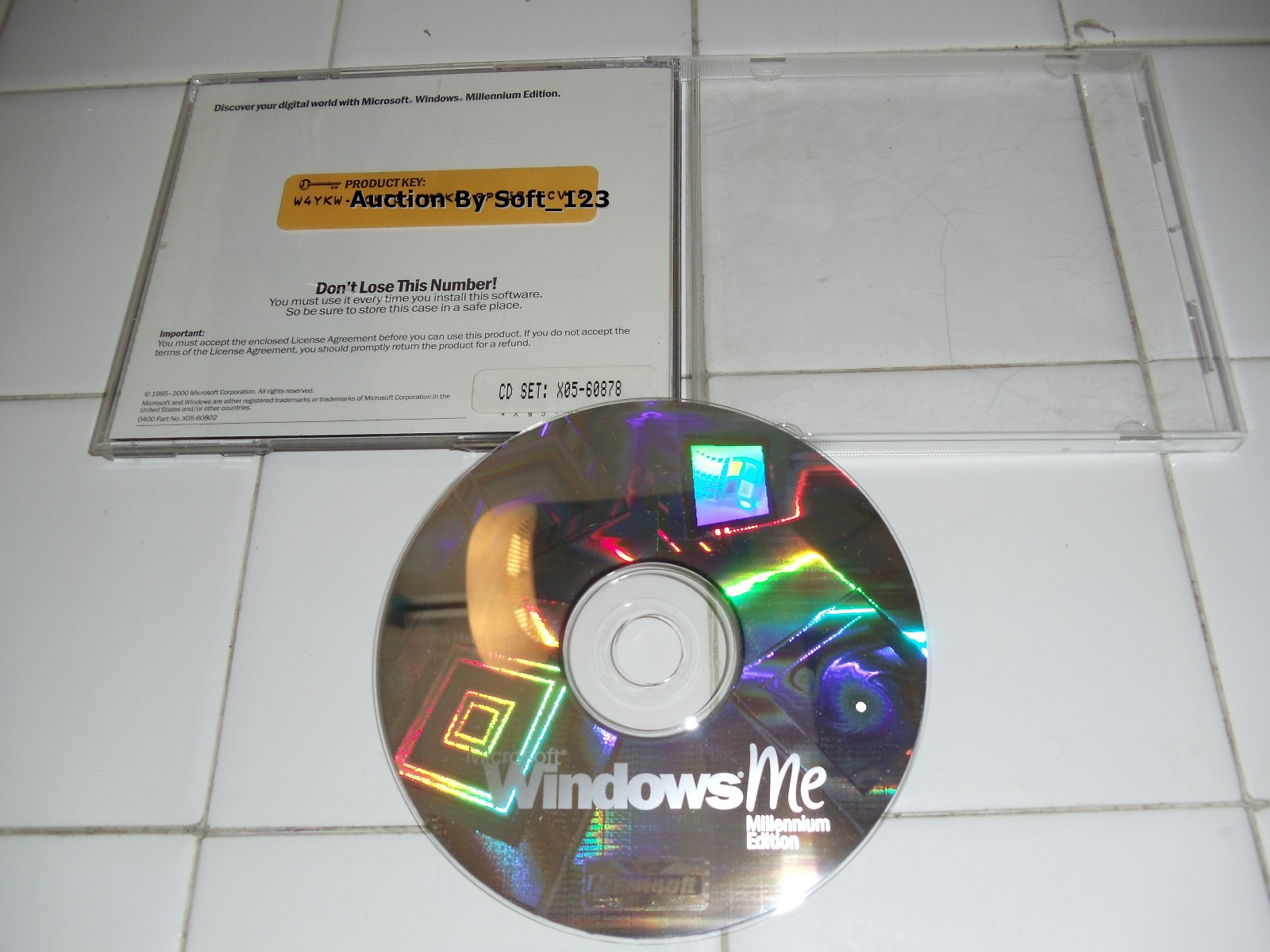 MICROSOFT WINDOWS ME MILLENNIUM EDITION FULL OPERATING SYSTEM MS WIN =NEW=