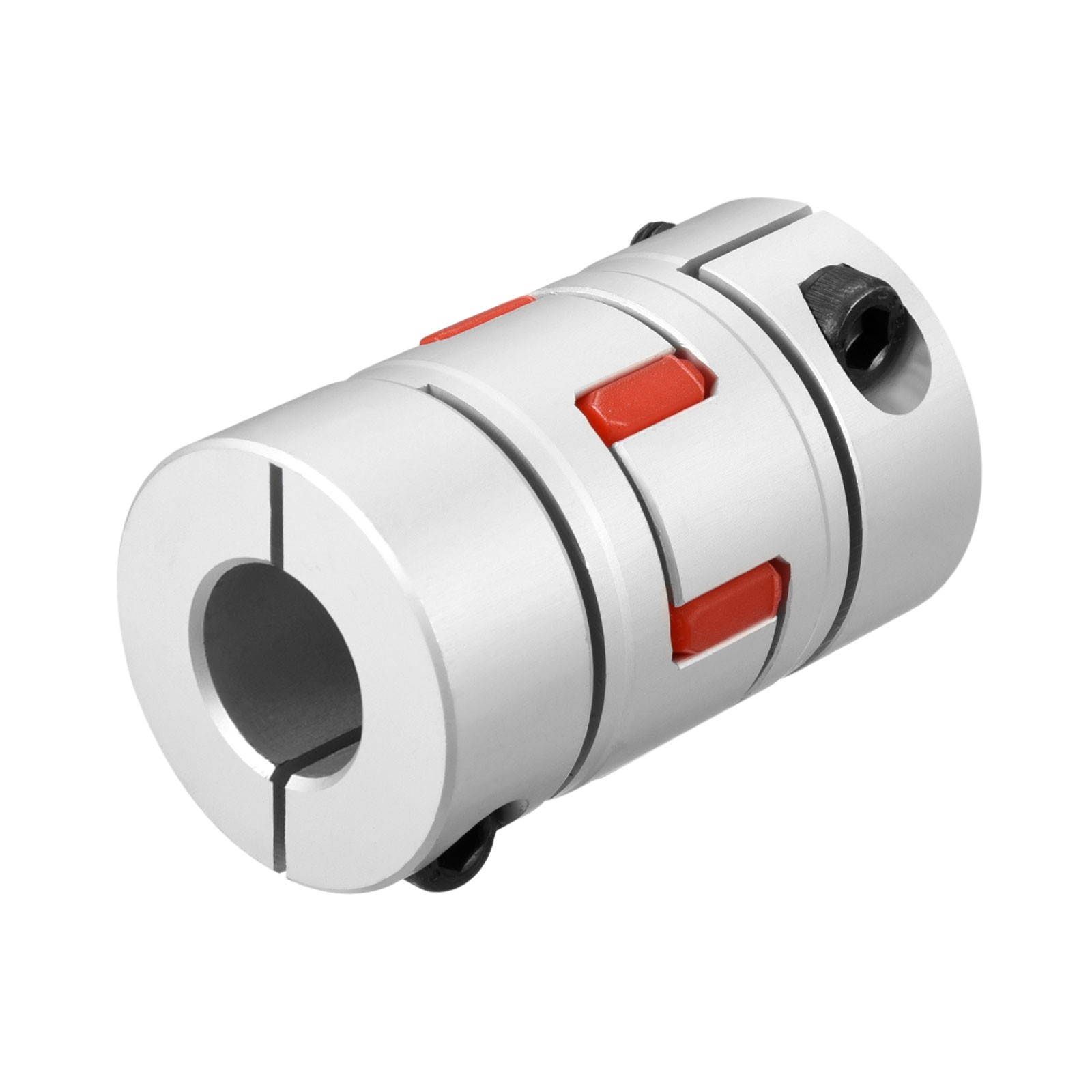 18mm to 18mm Flexible Shaft Coupling 40mmx66mm Aluminium Alloy Motor Coupler