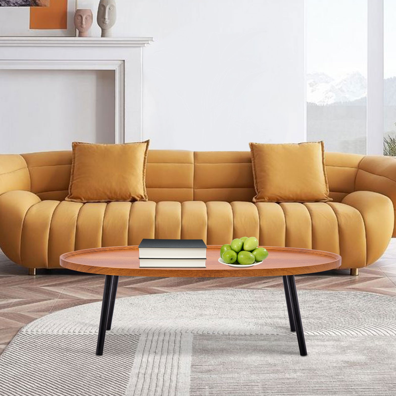 Coffee Table, Side Table, Modern Coffee Table for Living Room Reception Room