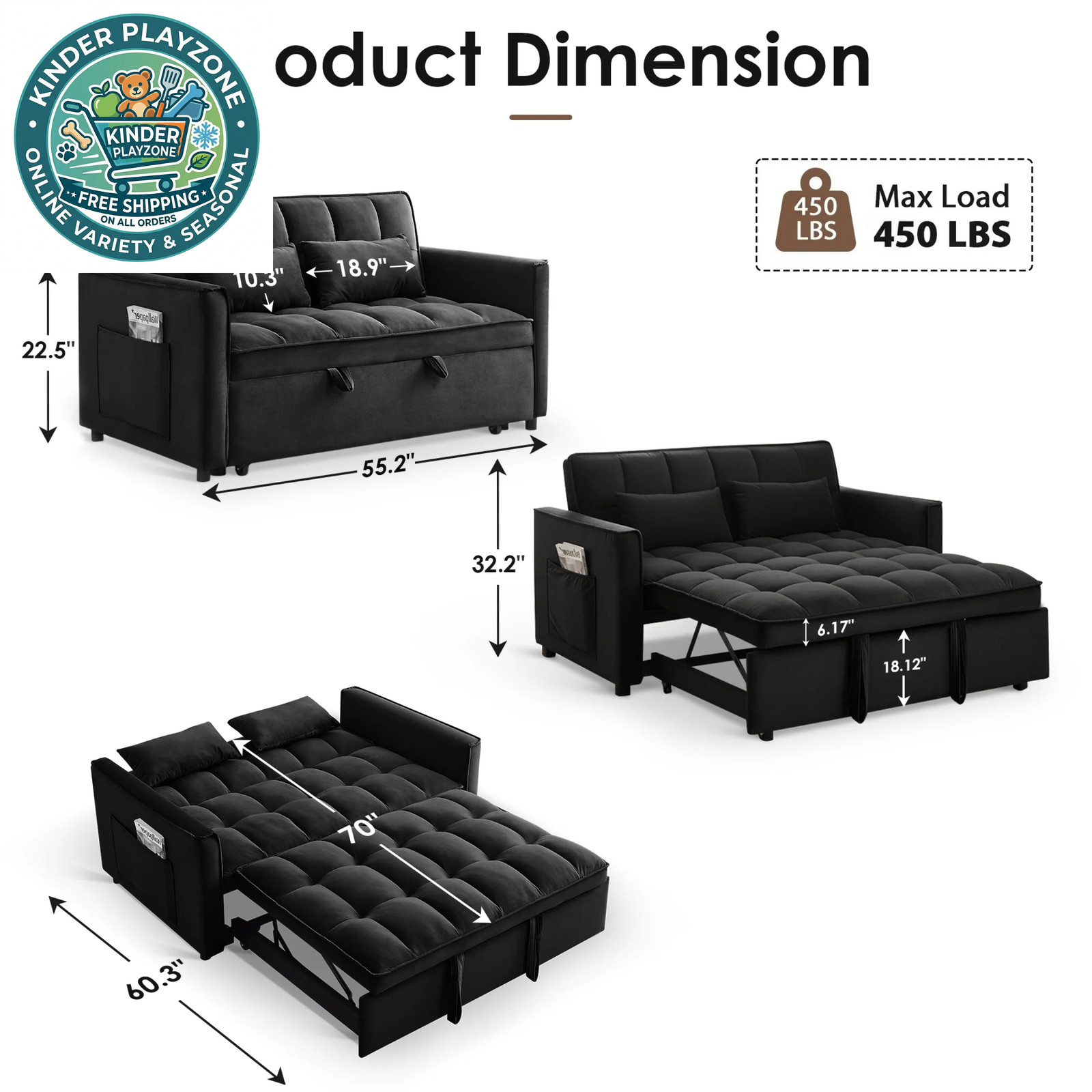 Sofa Convertible Gris Con Cama Extraible Modernos Muebles Para La Sala Baratos