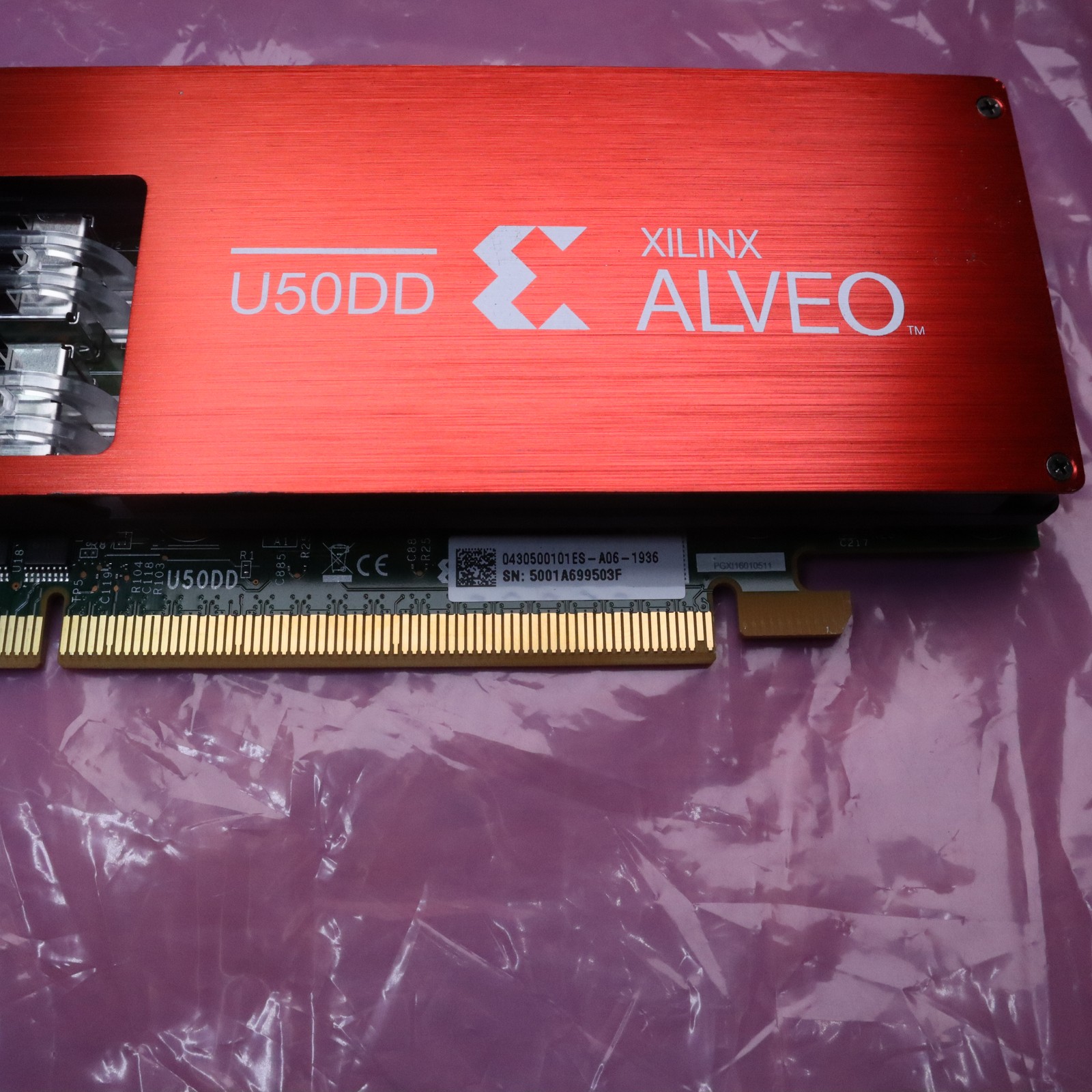 Xilinx Alveo U50DD FPGA Accelerator Card 8GB HBM2 PCIe Gen4 Dual QSFP28 100GbE