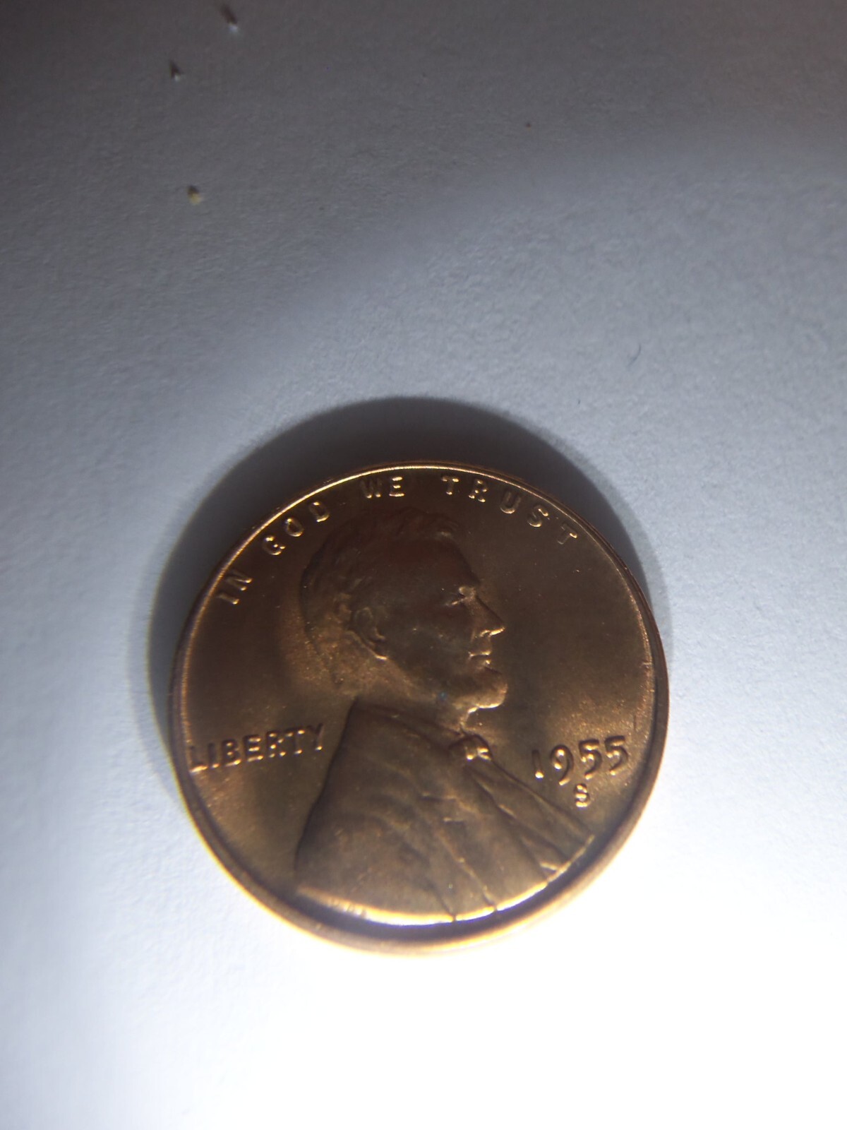 NICE BU 1955-S WHEAT PENNY