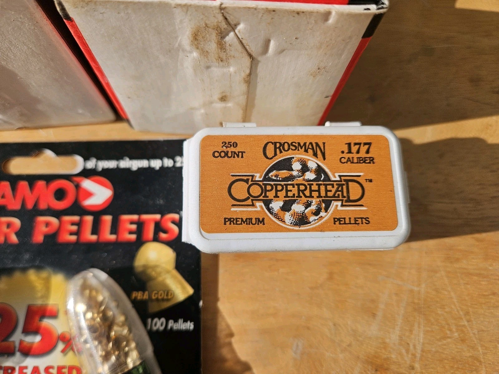 Vintage Crosman Copperhead BBs And Pellets