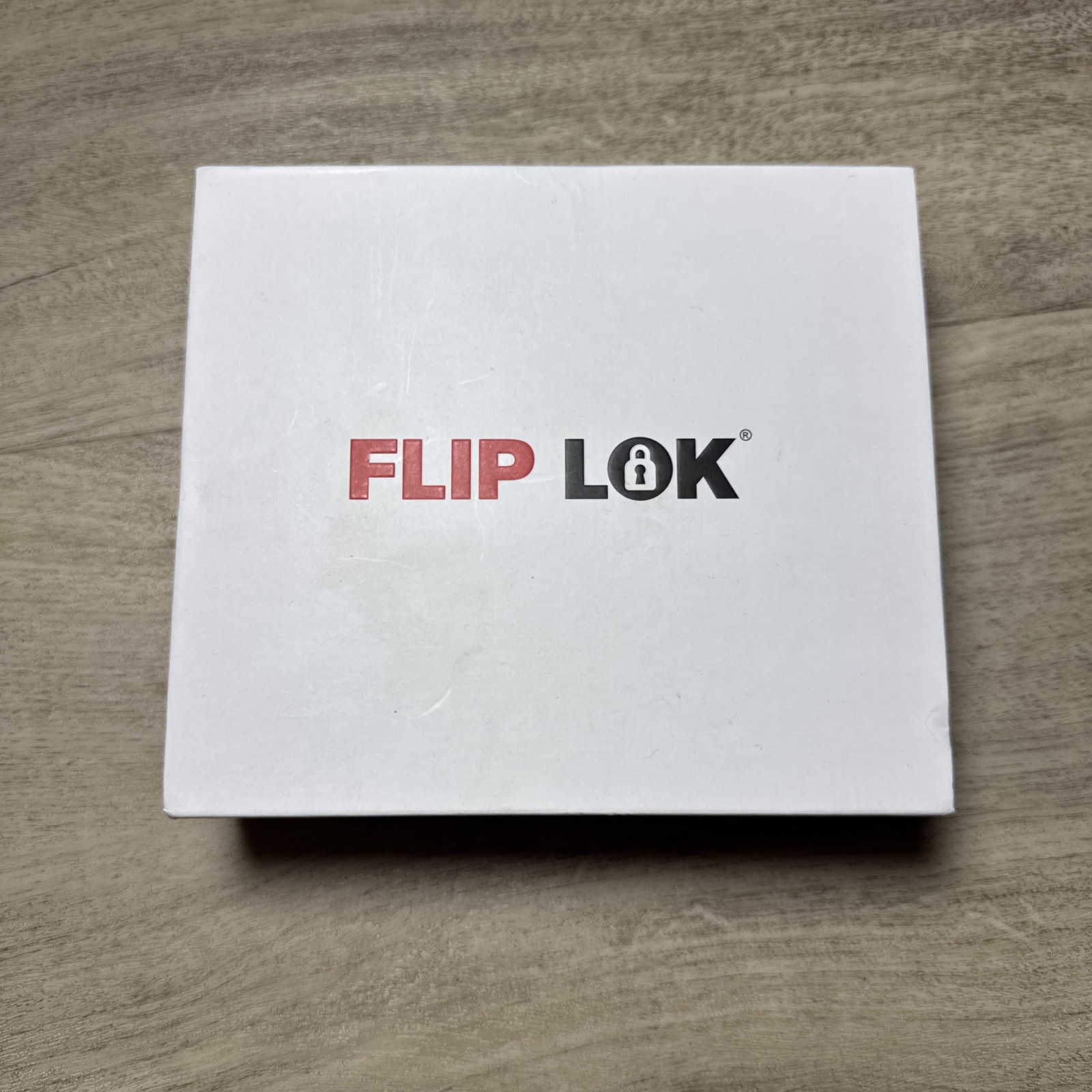 NIB Fliplock Inward Swing Door Lock 5 Minutes Installation Home Security Lock