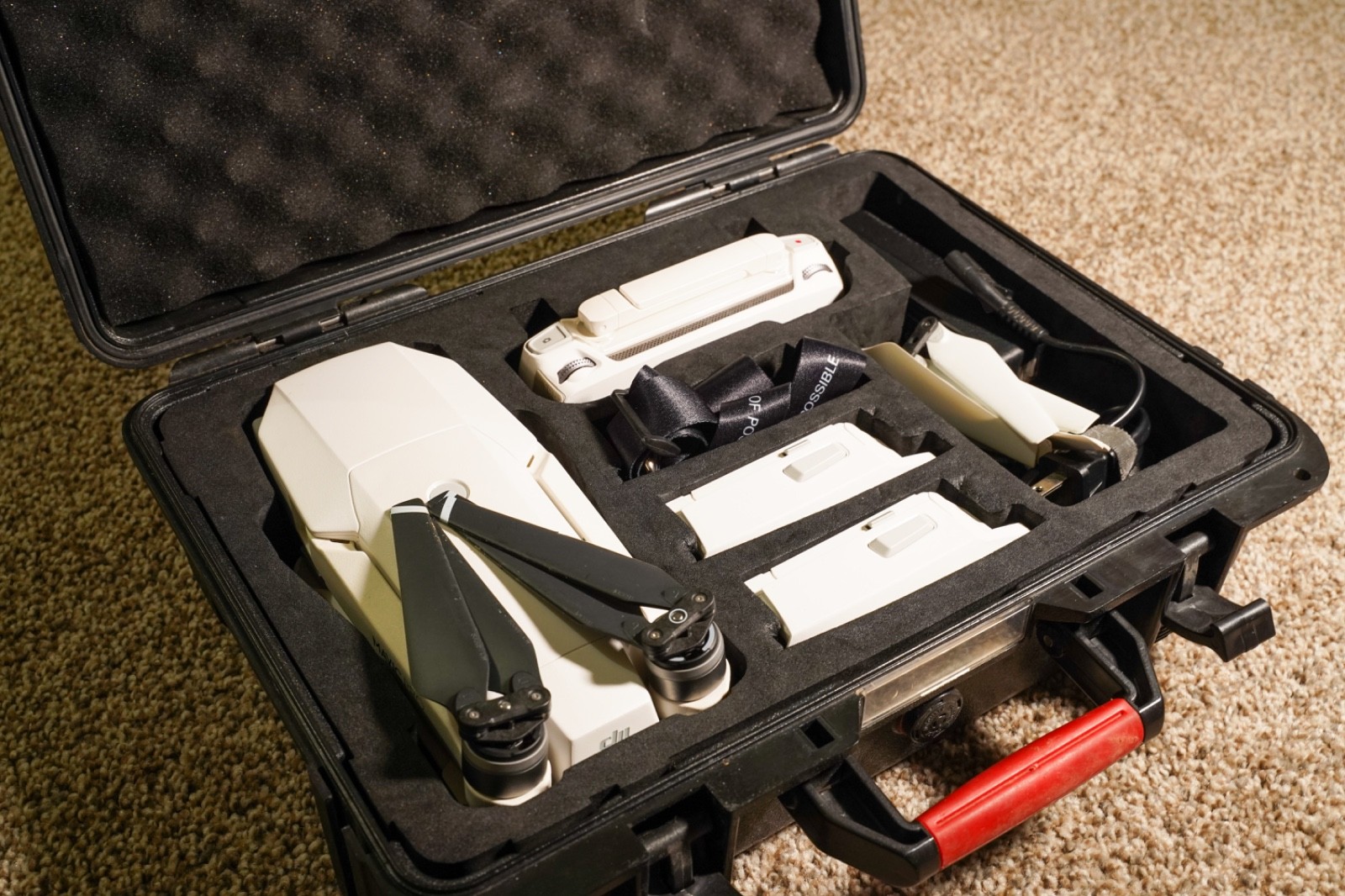 DJI Mavic Pro Drone Kit with a hard case