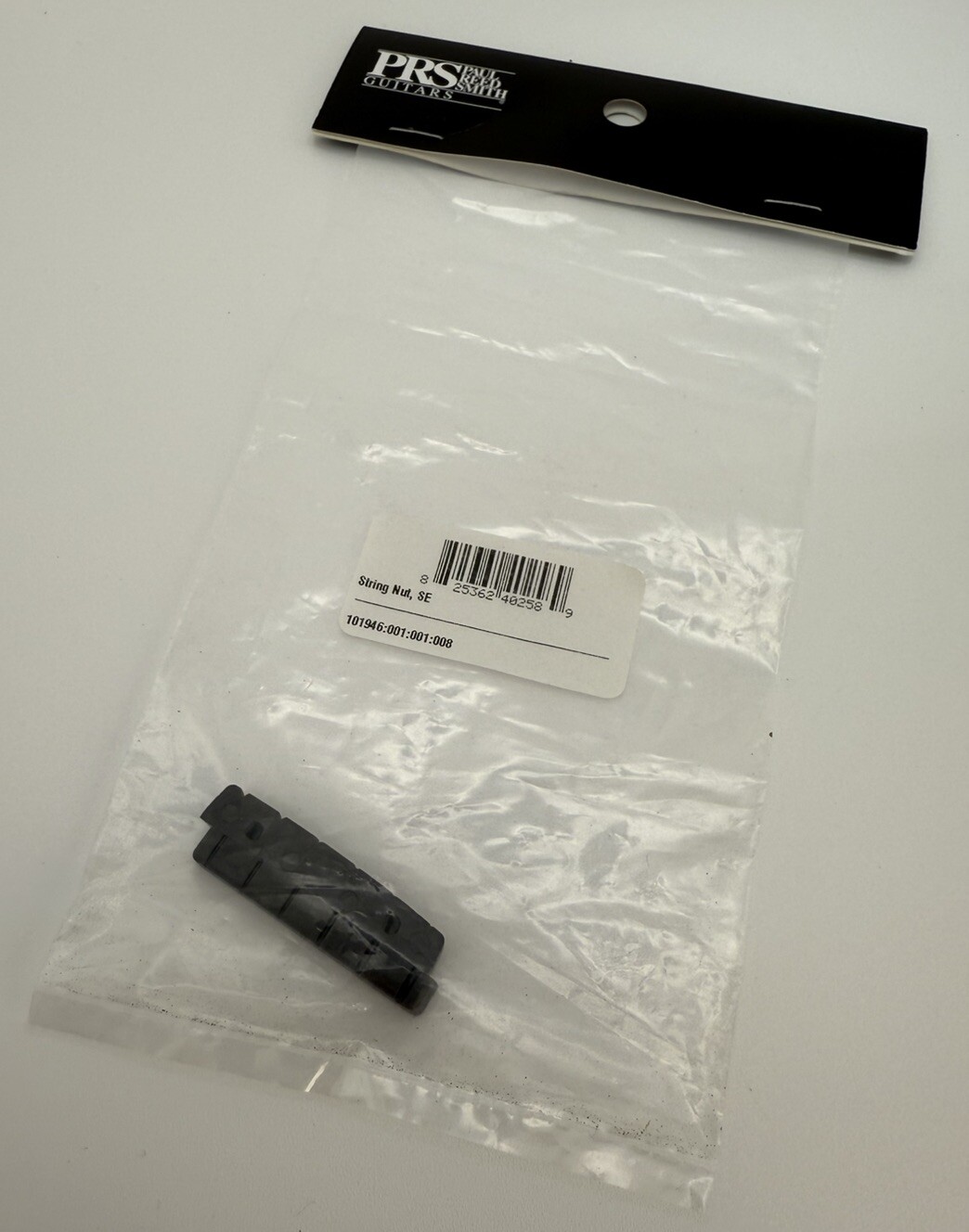 NEW - PRS Guitar Nut (2) For SE Guitars, BLACK - 101946:001:001:008