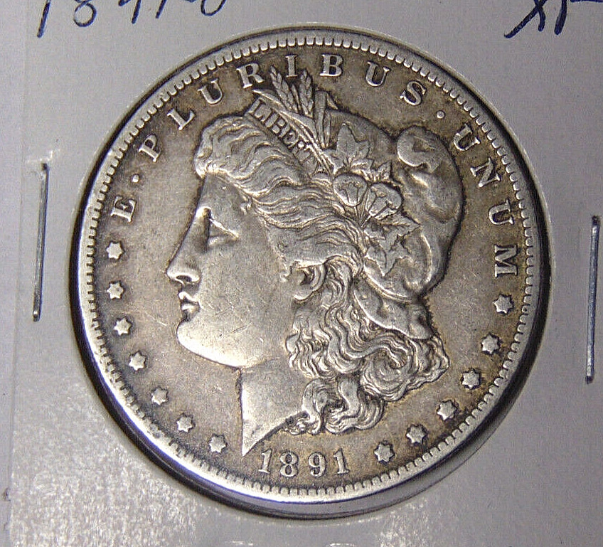 1891-O Morgan Silver Dollar XF New Orleans Mint (11.824)