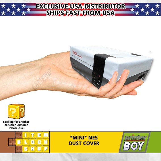 MINI Nintendo NES System Console System Dust Cover Vinyl