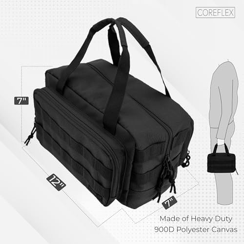 Coreflex 12-Inch Heavy Duty Tool Bag, Tactical, Gear, Range, EDC,Tool Bag for...