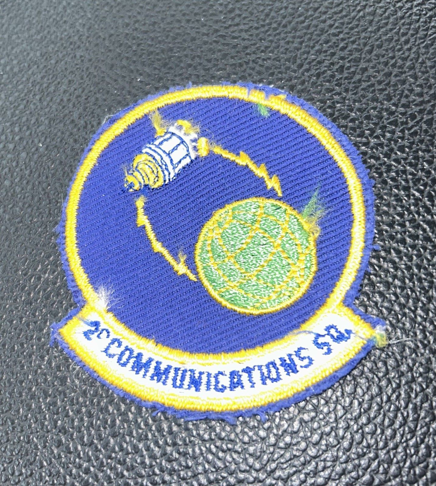 Circa Late 1970s 2nd Communications Squadron Patch Fine Cond Louisiana
