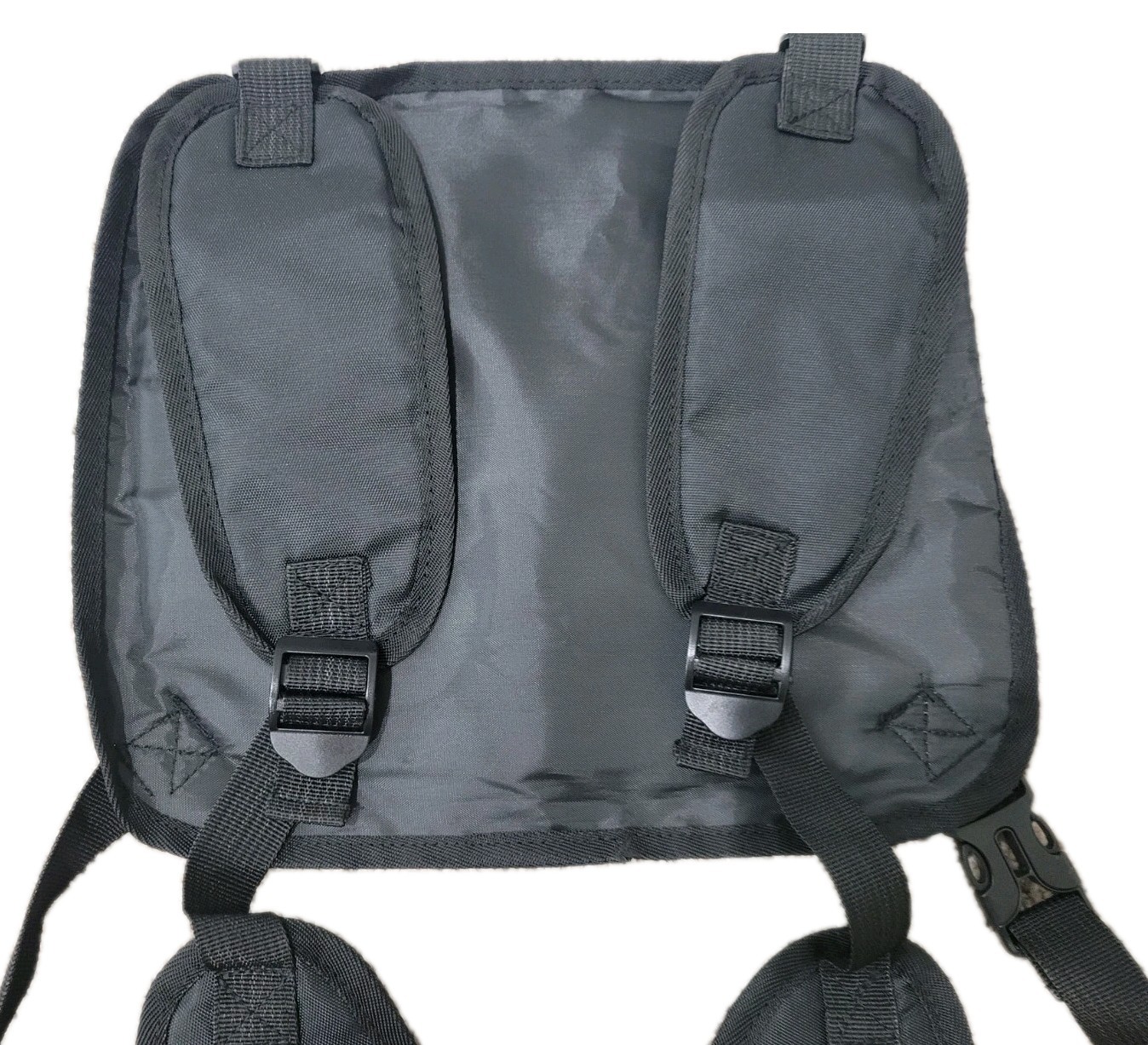 Tough SLHS Adjustable Black Chest Rig With Pockets