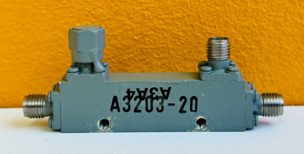 Atlan Tec A3203-20 1.0 to 2.0 GHz, 20 dB, SMA (F-F-F) Directional Coupler. New!