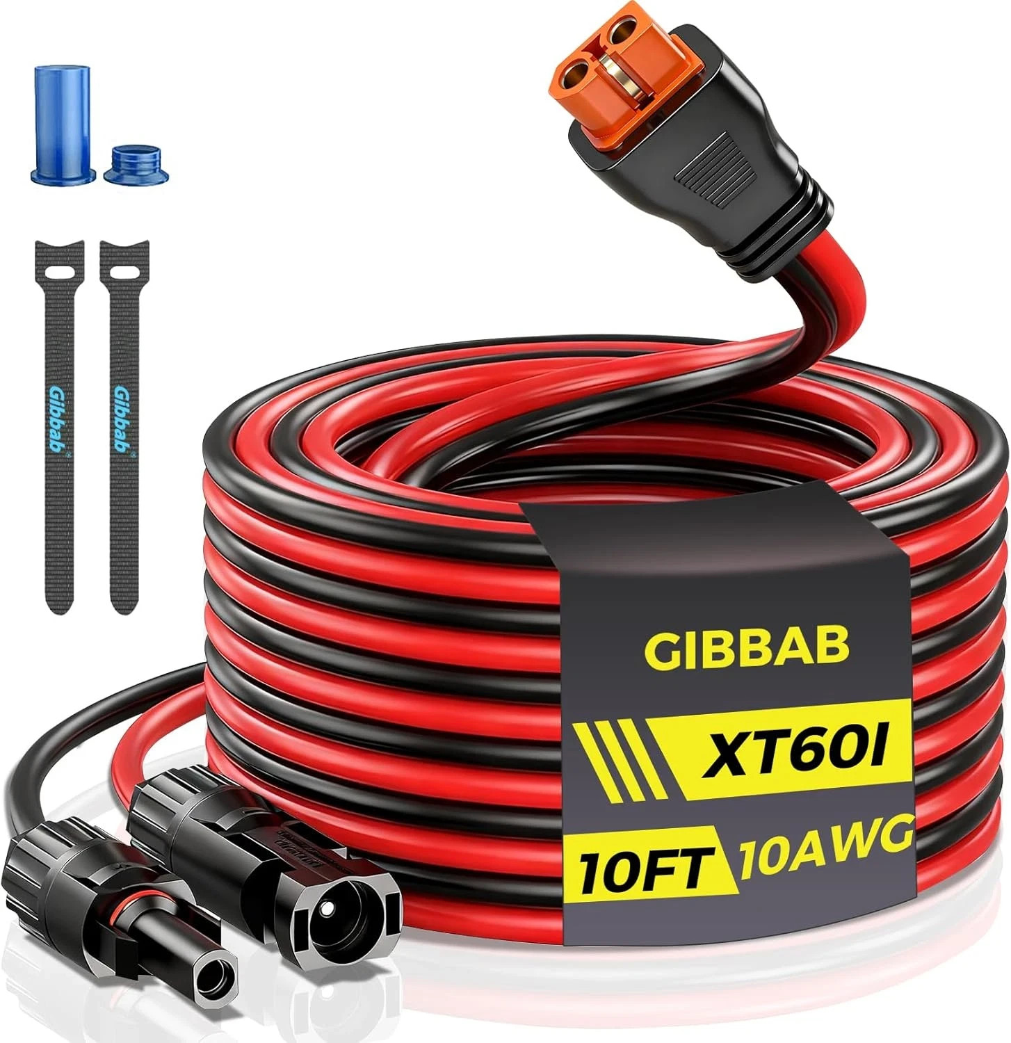 10FT 10AWG Solar to Xt60I,  3 6 10 16 20 25FT Solar Panel Connector to Xt60I-F A