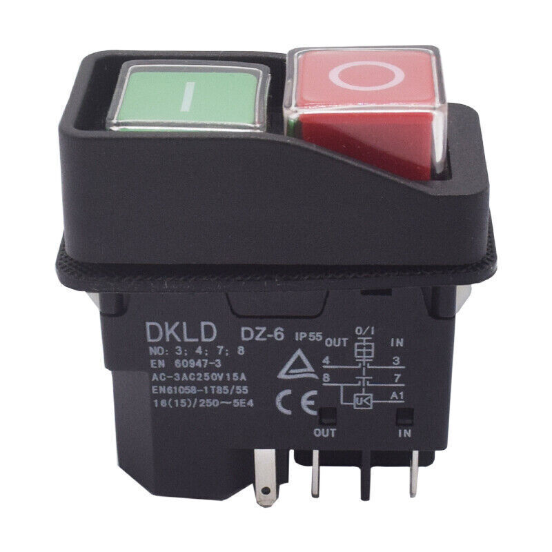 For DKLD DZ-6 5pin Electromagnetic Pushbutton Switch