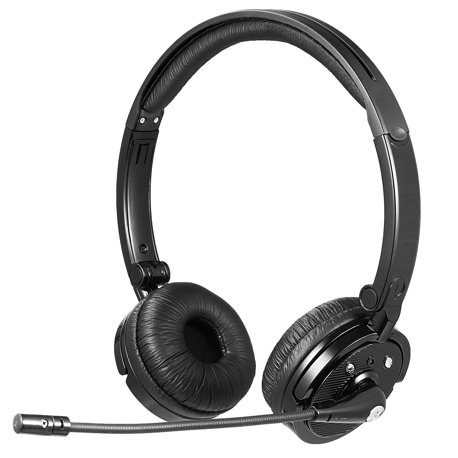 for Trucker Driver Over The Head Wireless Bluetooth Headset Mic Noise-Canceling