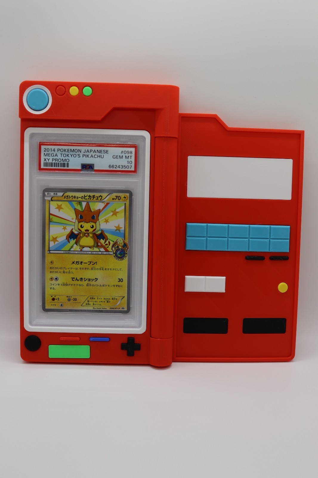 Pokedex Slab Holder for Pokemon PSA, CGC, BGS - 3D Printed