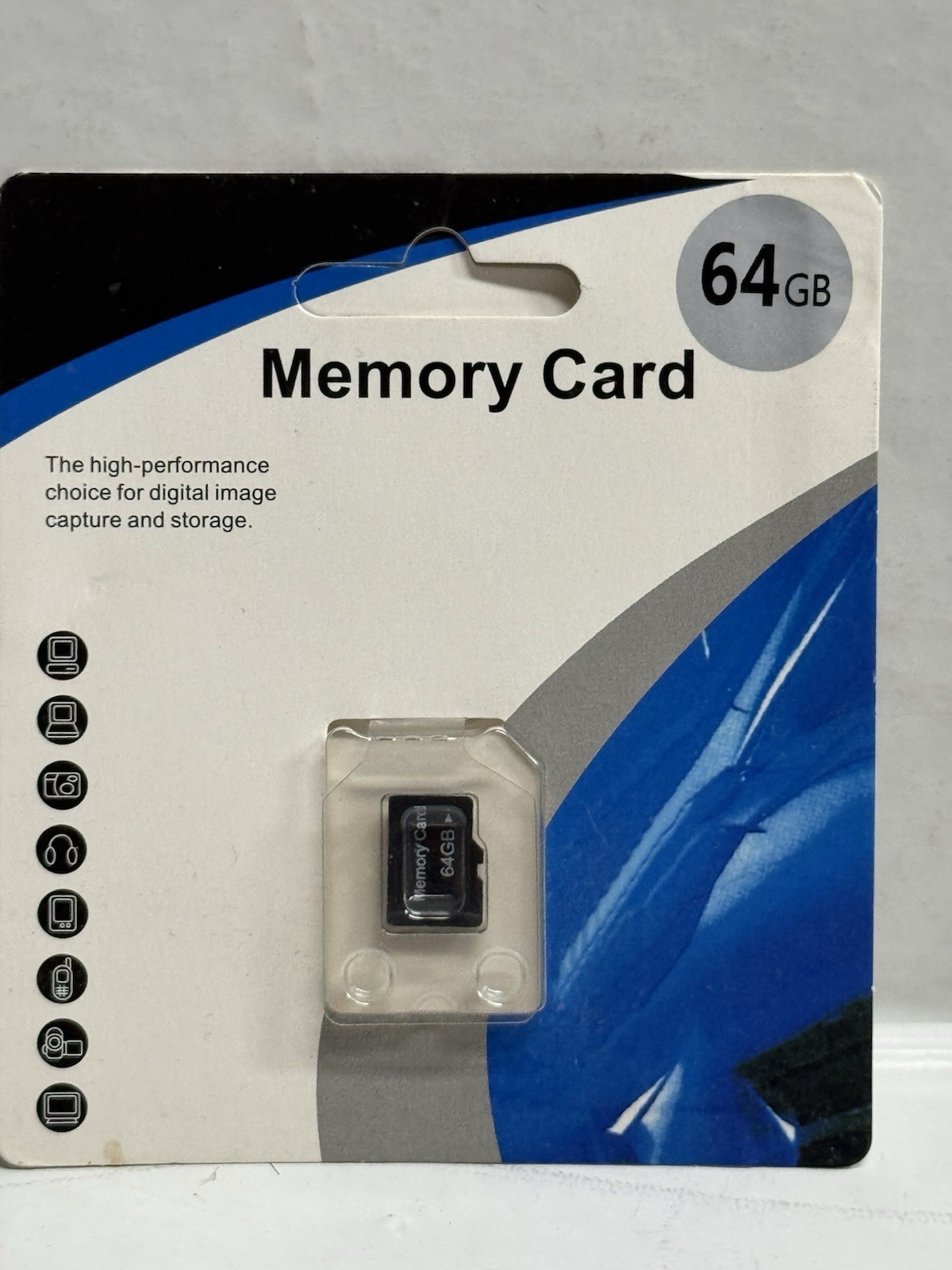High Performance Memory Card 64GB Micro SD Card - New