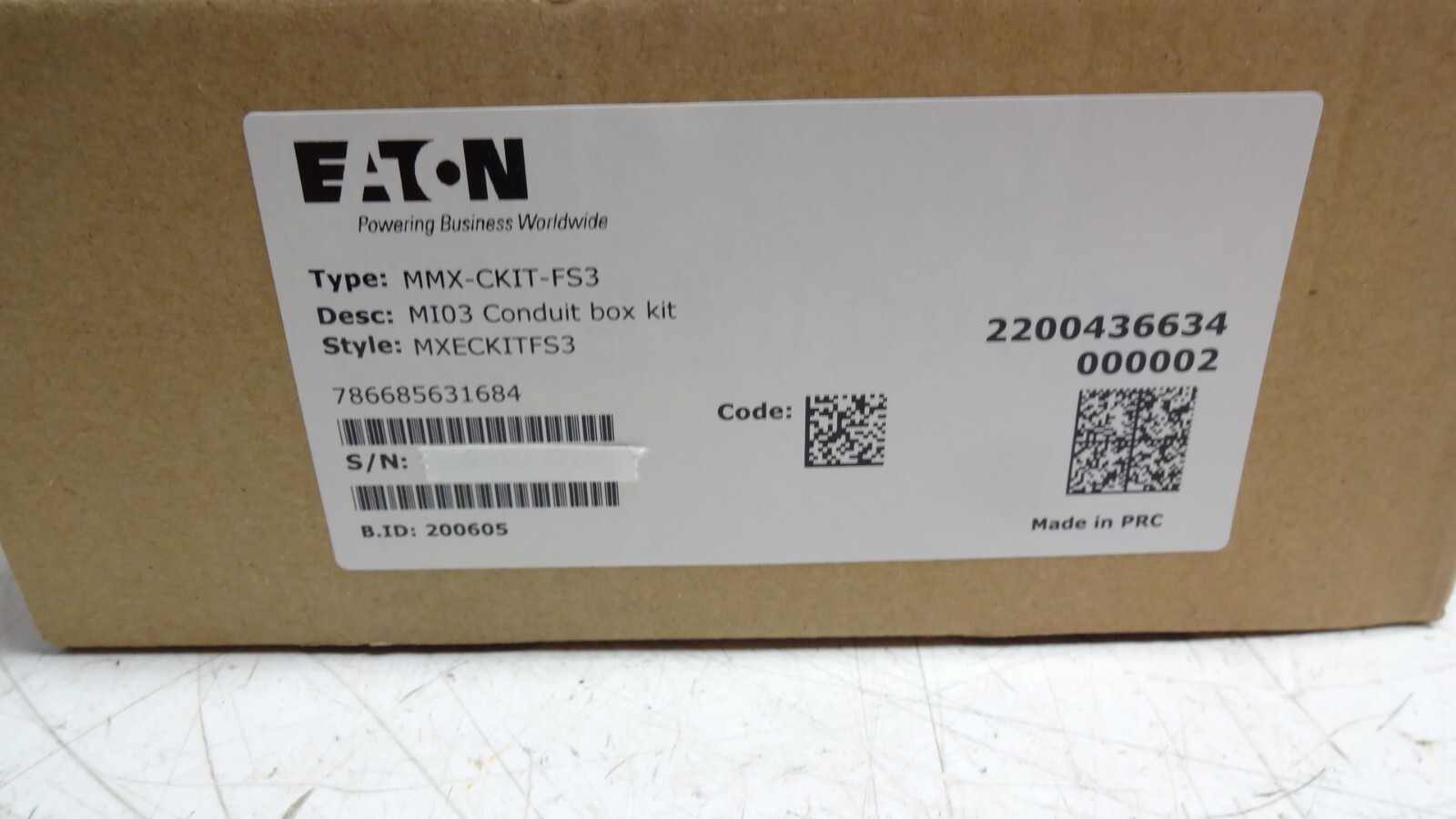 MMX-CKIT-FS3 M103 Conduit Box Kit
