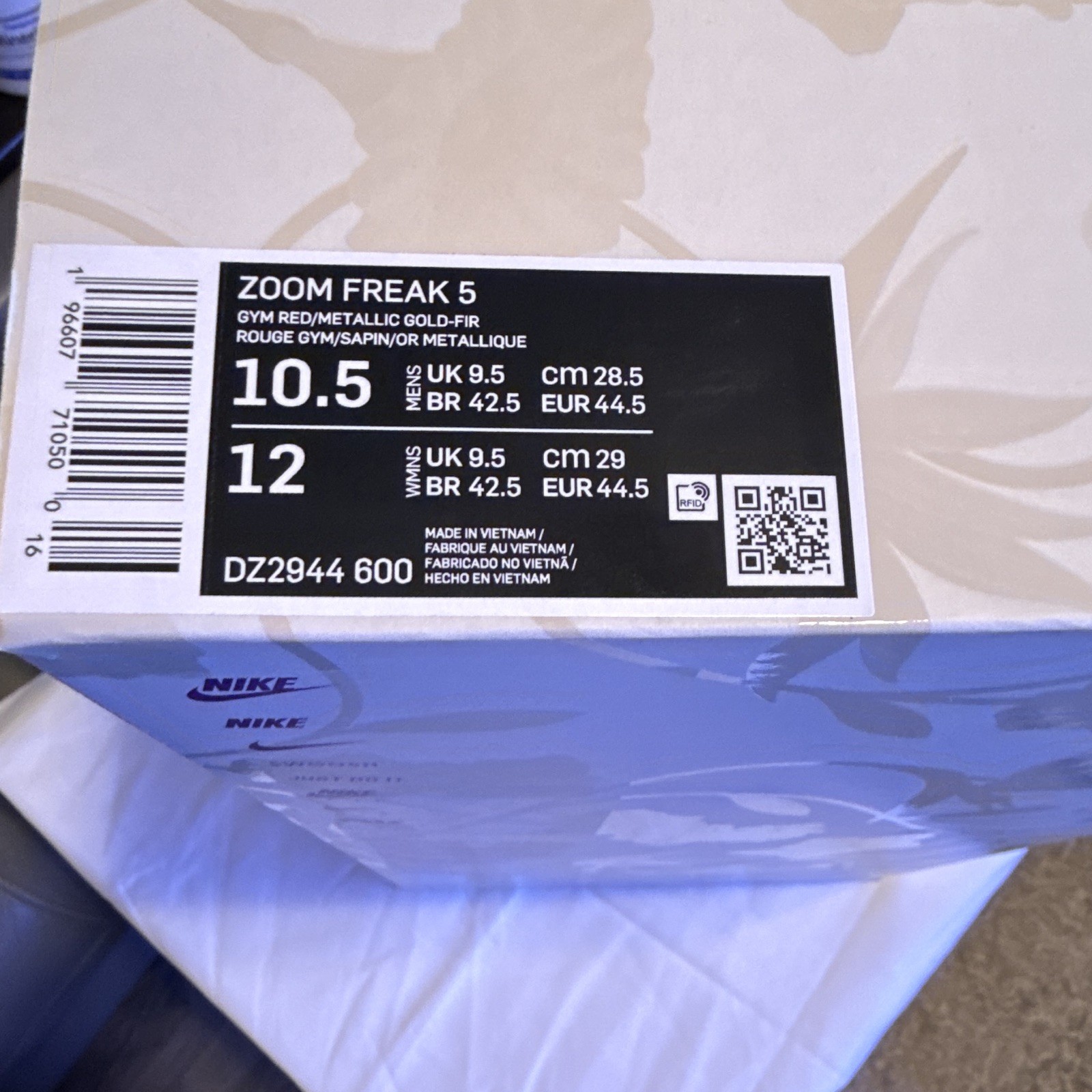 Nike Zoom Freak 5 NRG Keep It A Buck Men’s Low Top Sneaker DZ2944-600 2023