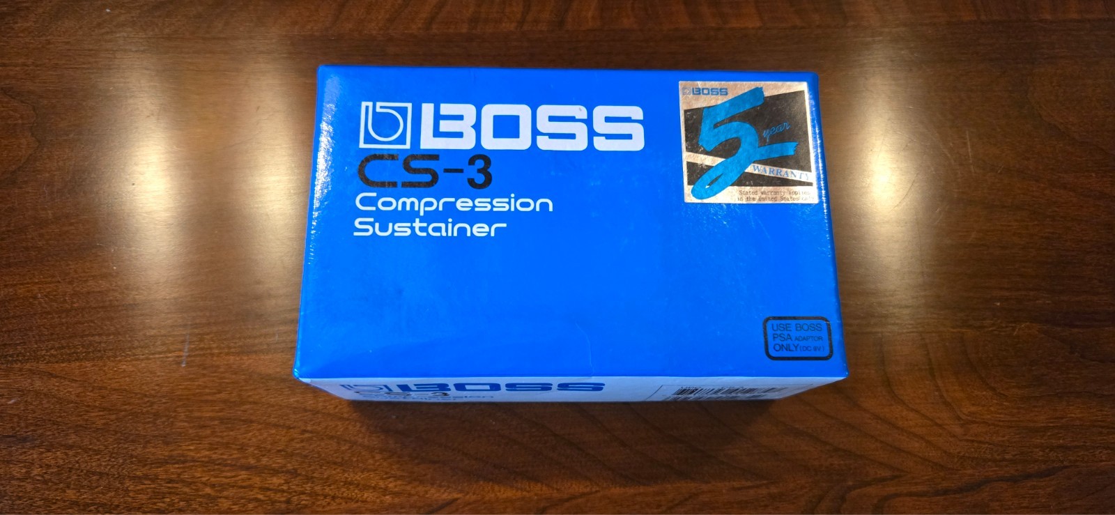 Boss CS-3 Compression/Sustainer Pedal For Electric Guitar Blue, BNIB
