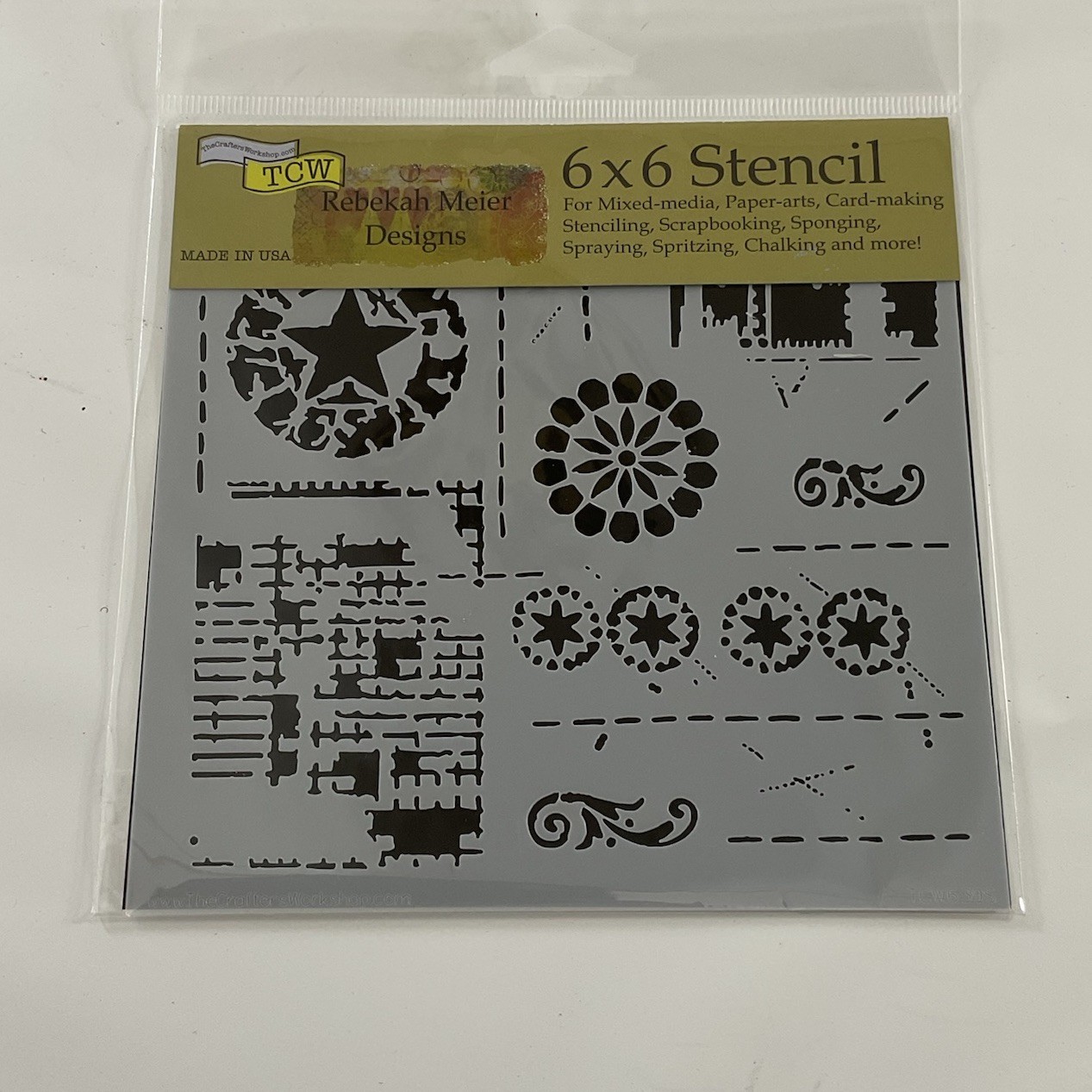 Rebekah Meirer  Designs Stencil
