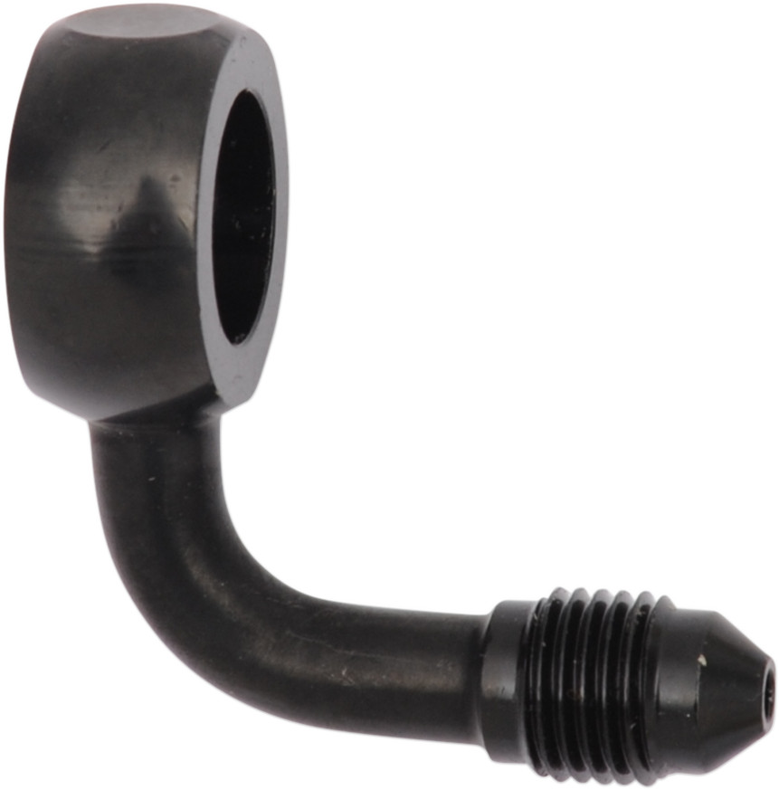 Magnum Shielding 1704-53 Banjo Fitting 12mm AN3 90 Degree Black Universal