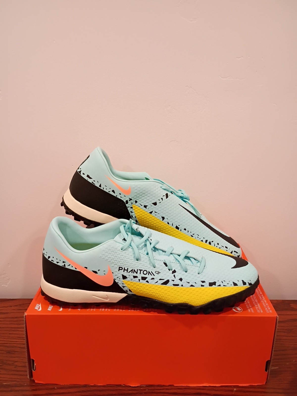 Nike Phantom GT2 Academy TF Lucent Pack Glacier Ice DC0803-407 Size 11.5 NWOB