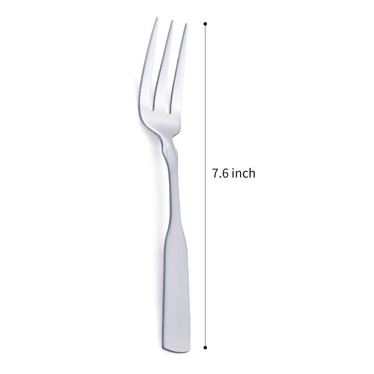 FULLYWARE 3-Tine Fork, Stainless Steel 7.6” Dinner Silver