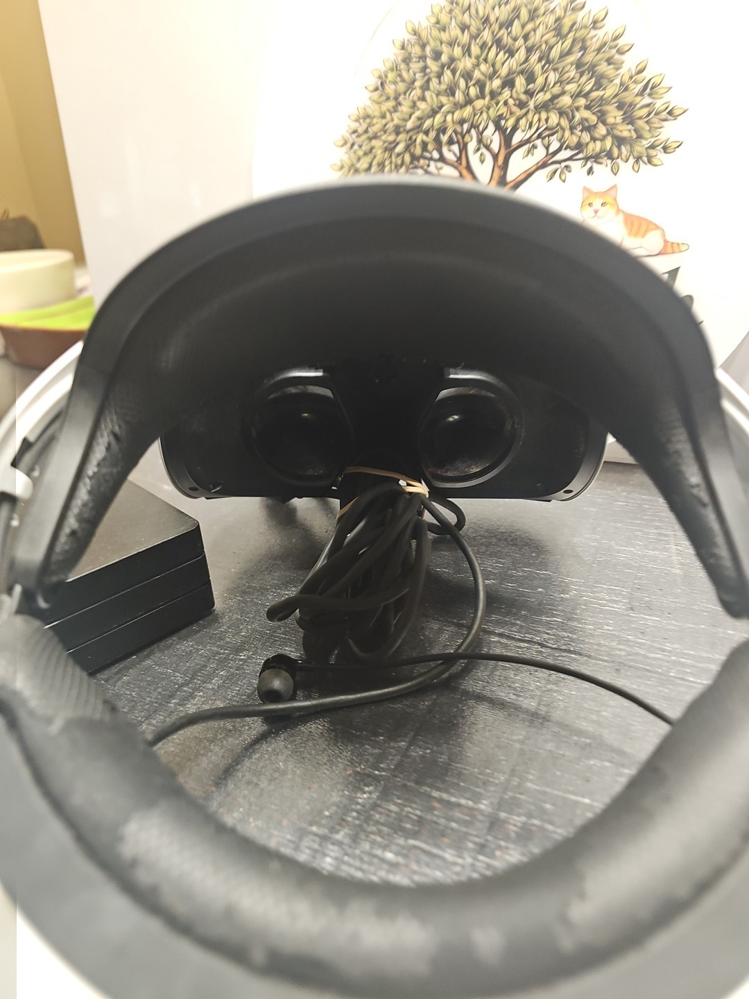 Sony PlayStation VR Headset PSVR& CUH-ZVR1 Processor Unit - Powers On