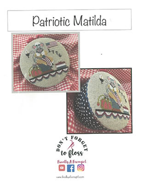 Patriotic Matilda~Finally A Farmgirl Designs