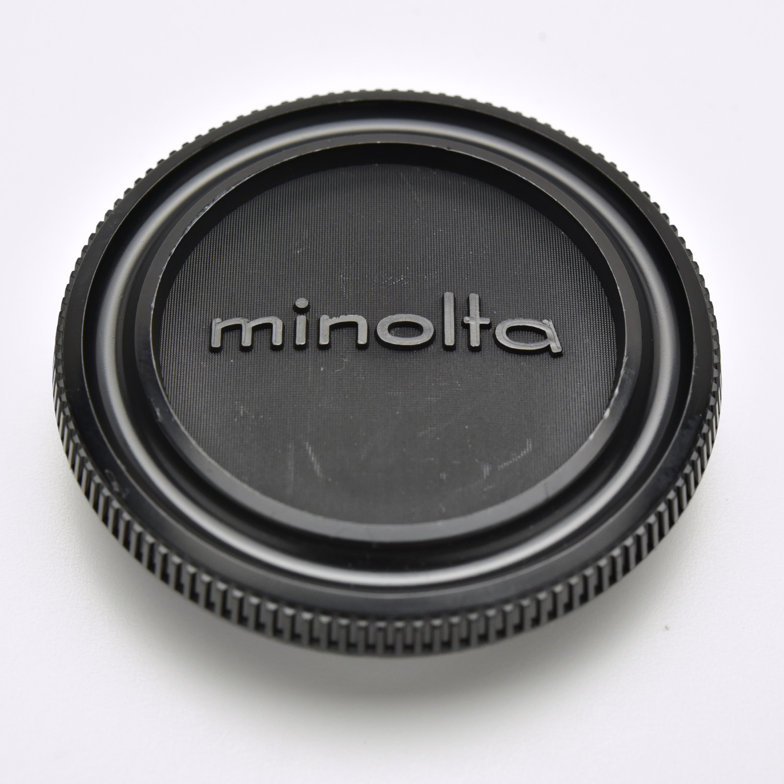 Genuine Minolta Black Camera Body Cap SR MC MD SRT XG XD (#3524)