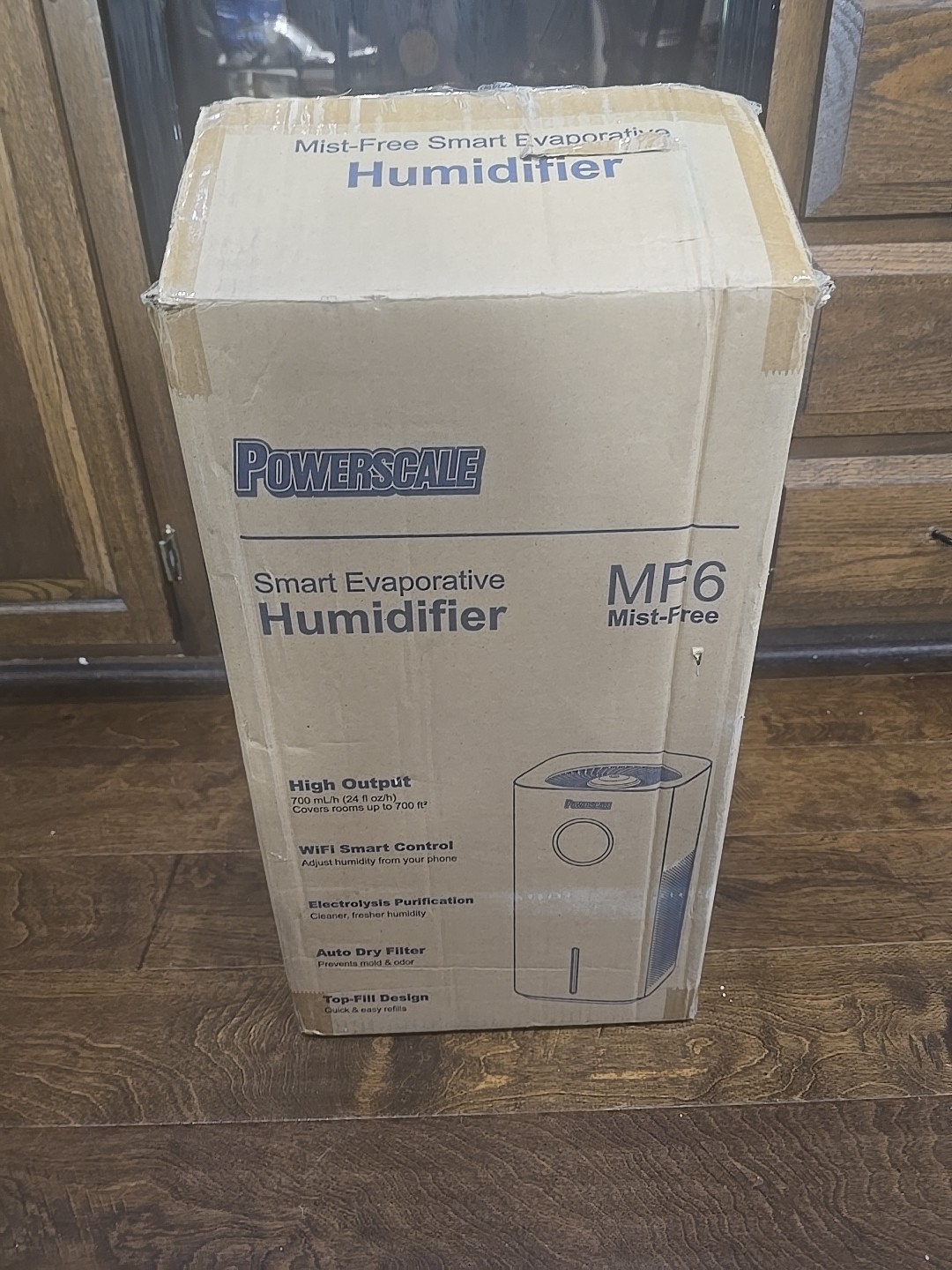 Powerscale MF6 Mist-Free Smart Evaporative Humidifier WiFi Control Purification