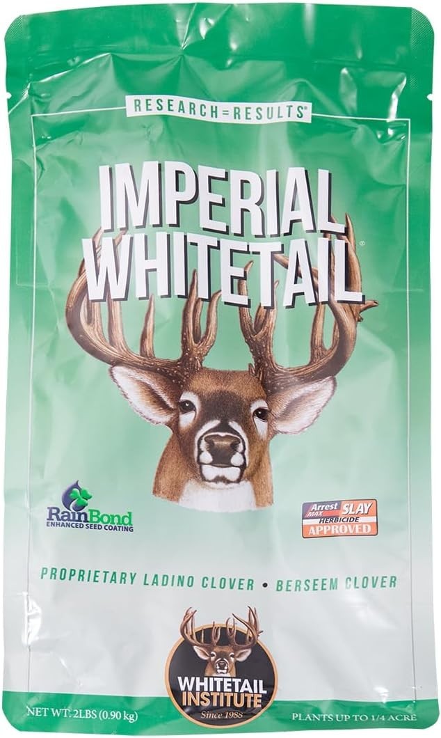 High Protein Imperial Deer Seed - Non-GMO Clover for Fawn Health & Antlers
