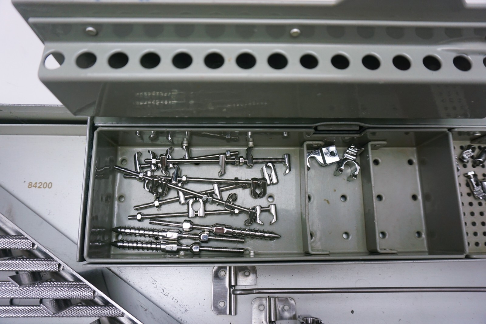 Incomplete Stuart Cotrel Dubousset Universal Spinal System Instrumentation Tray