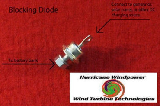 80 Amp 600 Volt Blocking Diode for Wind Generator, Wind Turbine, Solar Panel