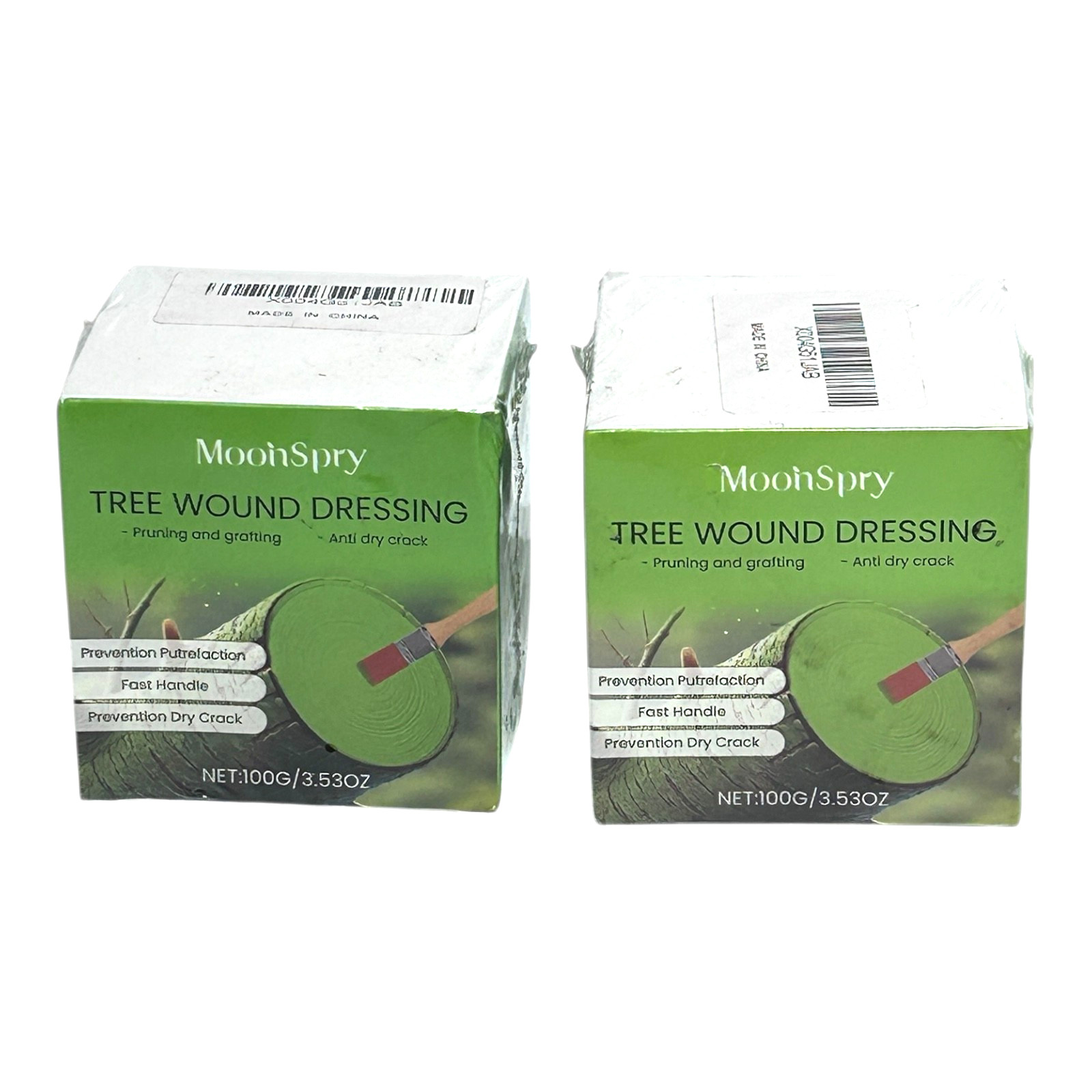 (2) Tree Wound Sealer, Tree Pruning Grafting Sealer, Bonsai Sealer, EXP 03/28