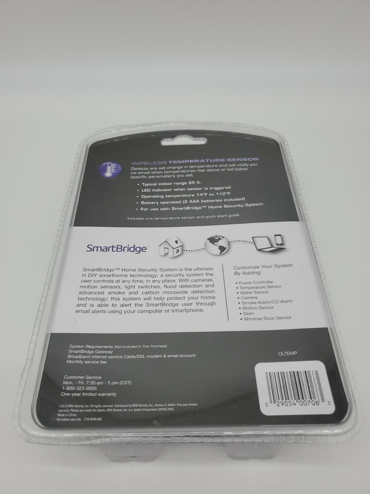 SMARTBRIGDE WIRELESS TEMPERATURE SENSOR OLTEMP...63