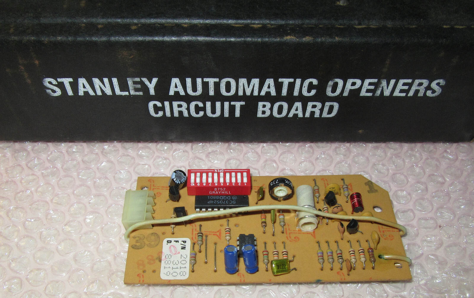 NEW Stanley Garage Door Opener Circuit Board 922 2022 freq 310 Very Scarce